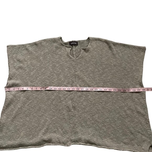 Eskandar Oversized Knit Top 61% Cotton 39% Linen Handloomed In Scotland - Picture 6 of 6